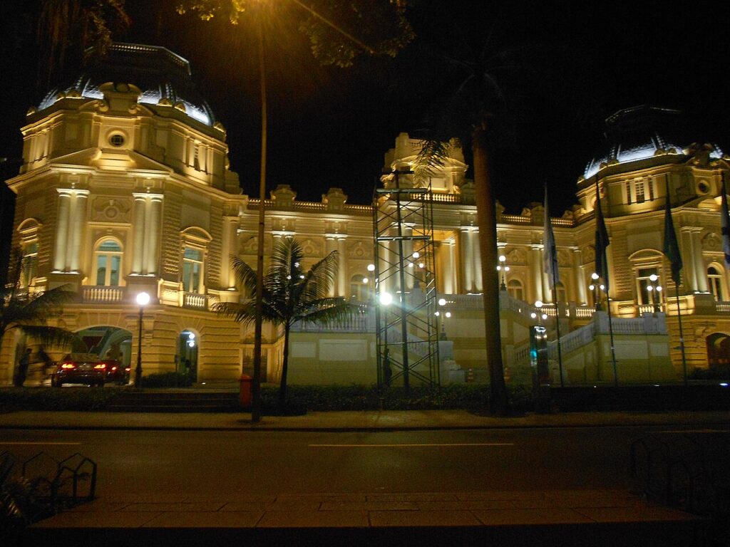 Palácio Guanabara, sede do governo estadual do Rio de Janeiro.